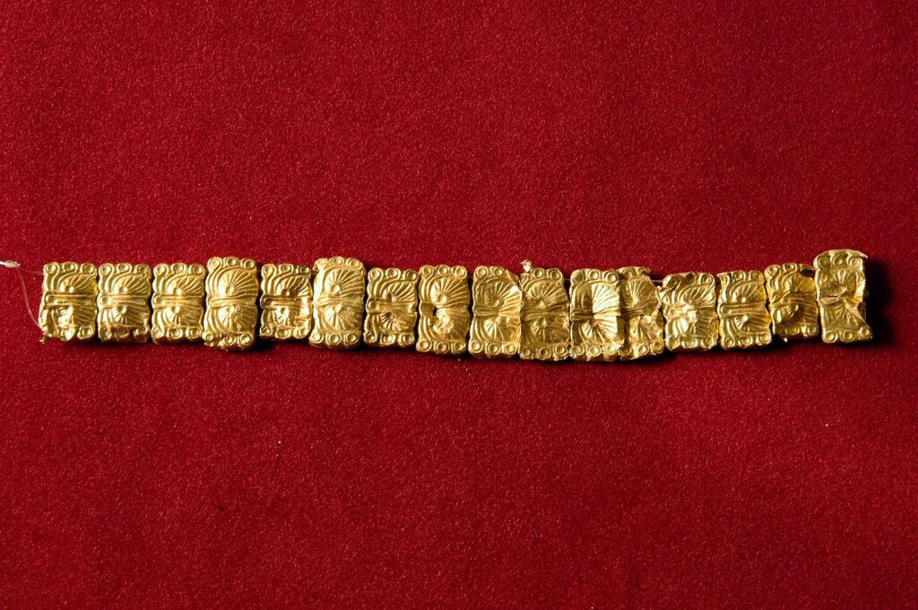 Gold necklace