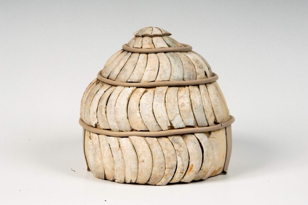 Boar’s-tusk helmet