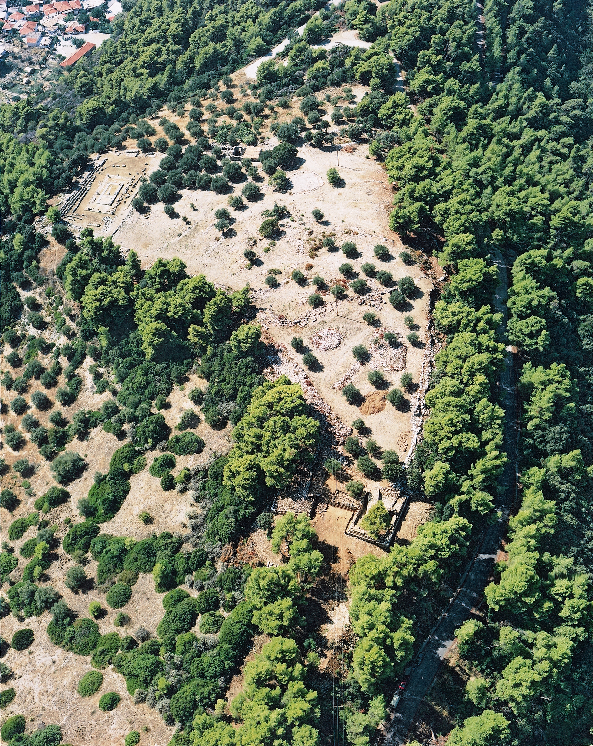 Το Λέπρεο, τόσο κατά τους προϊστορικούς, όσο και κατά τους ιστορικούς χρόνους αποτελούσε ιδιαίτερα σημαντική θέση, χάρη στη φυσική του οχύρωση και τις ευνοϊκές κλιματολογικές συνθήκες.  Κατά τους ιστορικούς χρόνους, υπήρξε η σημαντικότερη πόλη της Τριφυλίας. Η στρατηγική θέση της, μεταξύ  Ηλείας,  Μεσσηνίας και Αρκαδίας, την ανάγκαζαν να βρίσκεται συνεχώς σε πόλεμο, διεκδικώντας την ανεξαρτησία της. Κατά το μεγαλύτερο μέρος της ιστορίας της βρισκόταν στην επιρροή της Ήλιδας. Πρόκειται για οχυρωμένη ακρόπολη, με τείχη και πύργους περιμέτρου 800μ. και μέγιστου σωζόμενου ύψους 4.5 μ. Στα νότια της ακρόπολης βρίσκεται ο δωρικός περίπτερος ναός της Δήμητρας με το βωμό του, ο οποίος χρονολογείται στο α΄μισό του 4ου αι. π.Χ.   Λείψανα της κάτω  πόλης διατηρούνται στα νότια και νοτιοανατολικά της ακρόπολης.