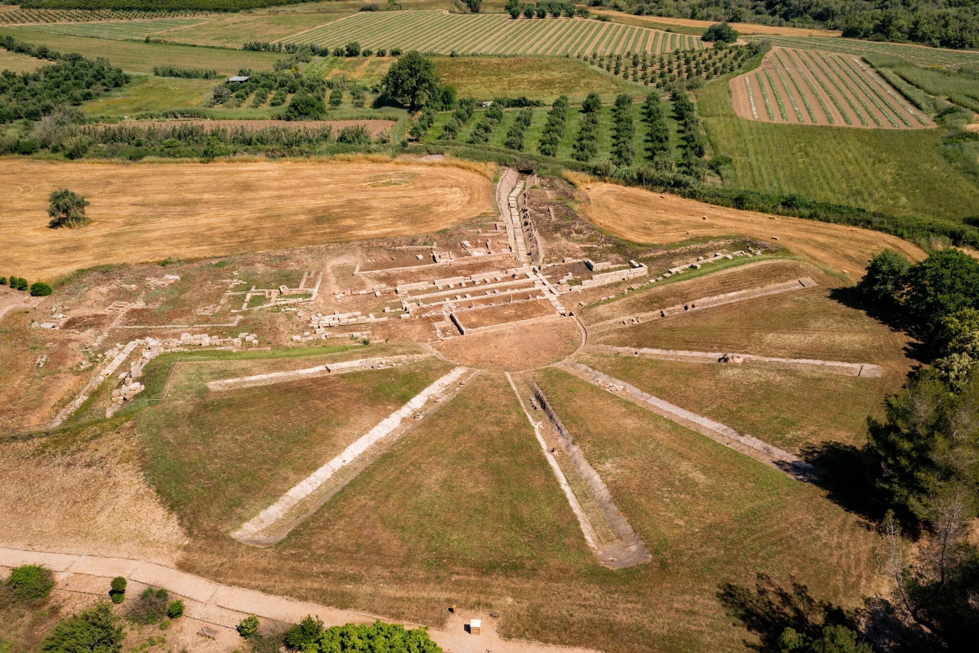 The archaeological site of ancient Elis
