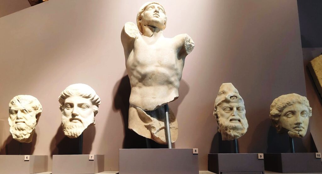 Sculptures from Athena’s temple