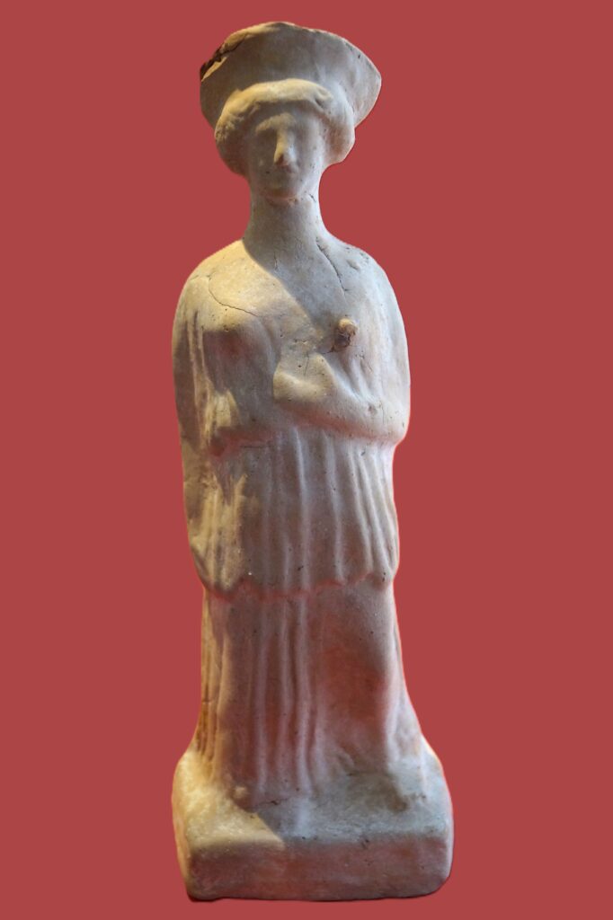 Terracotta female figurine